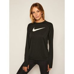 Koszulka techniczna NIKE Swoosh Run CU3259. Czarne koszulki damskie polo Nike, xs, bez wzorów, polo, bez rękawów, bez kaptura. Za 179,00 zł.
