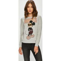 Only - Bluza Mickey. Czarne bluzy damskie ONLY, s, z nadrukiem, z bawełny, bez rękawów, bez kaptura. W wyprzedaży za 129,90 zł.