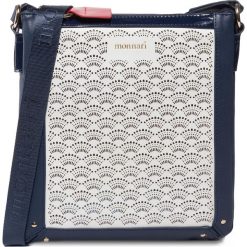 Torebka MONNARI - BAG3640-013 Navy With Red. Niebieskie listonoszki damskie Monnari, bez wzorów, ze skóry ekologicznej, bez dodatków. W wyprzedaży za 129,00 zł.