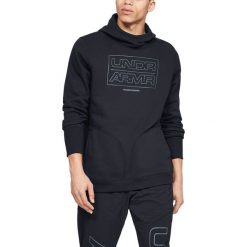 Under Armour Baseline Bluza Czarny. Czarne bluzy męskie s, z nadrukiem, z bawełny. Za 274,95 zł.