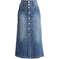 Herrlicher TRINITY STRETCH Spódnica trapezowa used. Niebieskie spódniczki jeansowe marki Herrlicher. Za 419,00 zł.