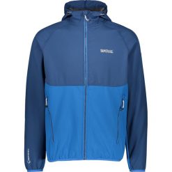Kurtka softshellowa "Arec II" w kolorze niebieskim. Niebieskie kurtki męskie Regatta Men, s, bez wzorów, z materiału, bez kaptura. W wyprzedaży za 109,95 zł.