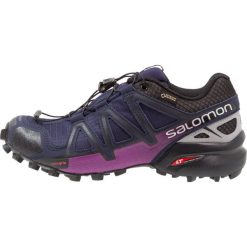 Buty sportowe damskie: Salomon SPEEDCROSS 4 NOCTURNE GTX Obuwie do biegania Szlak evening blue/reflective silver/grape juice