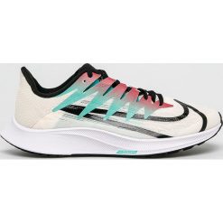 Nike - Buty Zoom Rival Fly. Białe buty sportowe damskie Nike, bez wzorów, z gumy, sportowe, nike zoom. W wyprzedaży za 299,90 zł.