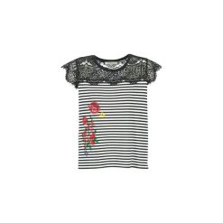 T-shirty z krótkim rękawem Desigual GRIZELLU. Czarne t-shirty damskie Desigual, l. Za 200,85 zł.