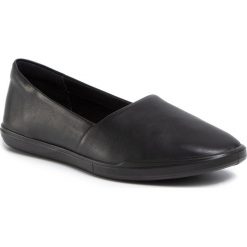 Półbuty ECCO - Simpil W 20860301001 Black. Czarne półbuty damskie ecco, na co dzień, bez wzorów, ze skóry, bez obcasa, bez zapięcia. W wyprzedaży za 319,00 zł.
