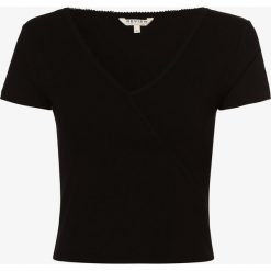 Review - T-shirt damski, czarny. Czarne t-shirty damskie Review, xs, bez wzorów, prążkowane, bez kołnierzyka. Za 89,95 zł.