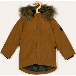 Name it - Kurtka dziecięca 92-122 cm. Pomarańczowe kurtki chłopięce Name it, bez wzorów, z poliesteru, krótkie, z kapturem. Za 189,90 zł.