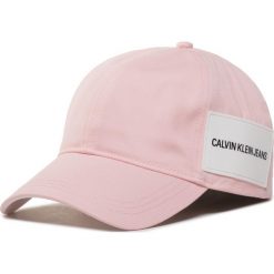 Czapka z daszkiem CALVIN KLEIN JEANS - Ckj Street Cap K60K606628 TCQ. Różowe czapki damskie Calvin Klein Jeans, bez wzorów, z bawełny. Za 179,00 zł.