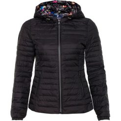 Kurtka w kolorze czarnym. Czarne płaszcze damskie marki Denim Culture, l. W wyprzedaży za 279,95 zł.