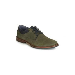 Derby Bullboxer 834K26284C. Zielone półbuty męskie marki Bullboxer, bez wzorów, bez zapięcia. Za 349,00 zł.