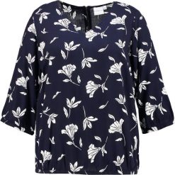Bluzki asymetryczne: Junarose JRHANNAH WRESTA BLOUSE Bluzka dark blue denim