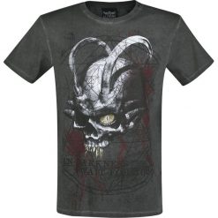 T-shirty męskie z nadrukiem: Alchemy England The Horned One T-Shirt ciemnoszary (Anthracite)