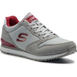 Sneakersy SKECHERS - Waltan 52384/GRY Gray. Szare sneakersy męskie Skechers, na co dzień, bez wzorów, ze skóry, bez zapięcia. Za 299,99 zł.