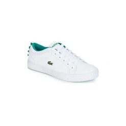 Buty Dziecko Lacoste STRAIGHTSET 119 1. Białe trampki dziewczęce Lacoste, bez wzorów, bez zapięcia. Za 231,20 zł.