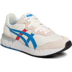 Sneakersy ONITSUKA TIGER - Rebilac Runner 1183A396 Cream/Directorie Blue 100. Białe sneakersy męskie Onitsuka Tiger, na co dzień, bez wzorów, z zamszu, klasyczne, bez zapięcia. Za 459,00 zł.
