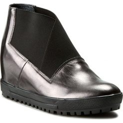 Sneakersy SERGIO BARDI - Gilda FW1269317AF 110. Szare półbuty damskie Sergio Bardi, bez wzorów, ze skóry, eleganckie, bez obcasa, na obcasie, bez zapięcia. W wyprzedaży za 219,00 zł.