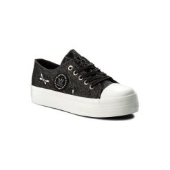 NYLON RED WSH217006. Czarne trampki i tenisówki damskie z nylonu. Za 69,99 zł.