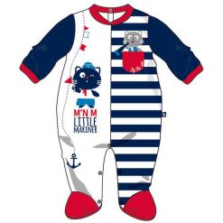 Mix 'N Match Śpioszki Chłopięce 56 Niebieskie. Niebieskie kombinezony niemowlęce Mix 'N Match, bez wzorów. Za 39,00 zł.