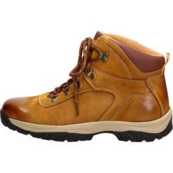 Trapery męskie AMERICAN CLUB CY39 SKÓRA CAMEL. Brązowe trapery męskie ze skóry. W wyprzedaży za 132,30 zł.