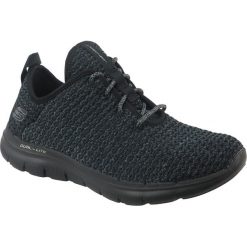 Skechers Appeal 2.0 12773-BKCC. Czarne buty sportowe damskie Skechers, bez wzorów, z tkaniny, sportowe. W wyprzedaży za 229,99 zł.