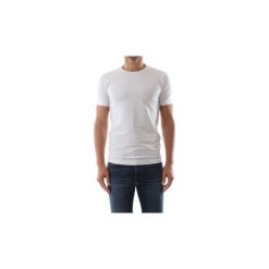 T-shirty z krótkim rękawem Calvin Klein Jeans J30J312441 EMBRO STRETCH. Białe t-shirty męskie Calvin Klein Jeans, xl, bez wzorów, z jeansu, bez kołnierzyka, krótkie. Za 128,42 zł.