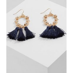 Kolczyki damskie: Orelia STATEMENT EMBELLISHED STAR TASSEL Kolczyki pale goldcoloured