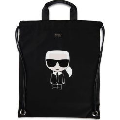 Plecak Karl Lagerfeld. Czarne nerki damskie KARL LAGERFELD, bez wzorów. Za 729,00 zł.