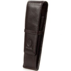 KRENIG Classic 12032 brązowe skórzane etui na długopisy - Brązowy. Pomarańczowe etui męskie Krenig, ze skóry. Za 69,99 zł.