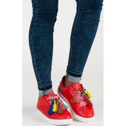 Modne czerwone trampki Vices. Czerwone trampki i tenisówki damskie vices. Za 89,90 zł.