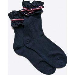 Tommy Hilfiger - Skarpetki. Białe skarpetki damskie marki TOMMY HILFIGER, z bawełny. W wyprzedaży za 29,90 zł.