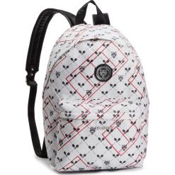 Plecak PLEIN SPORT - Backpack Original P19A MBA0706 STE003N White/Black 0102. Białe torby męskie skórzane Plein Sport, bez wzorów, ze skóry ekologicznej, sportowe. W wyprzedaży za 999,00 zł.