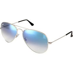 RayBan AVIATOR LARGE METAL Okulary przeciwsłoneczne silver. Szare okulary przeciwsłoneczne damskie aviatory Ray-Ban. Za 579,00 zł.