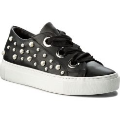 Sneakersy BRONX - ByardenX 66130-B Black 01. Czarne półbuty damskie Bronx, ze skóry. W wyprzedaży za 339,00 zł.