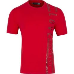 T-shirt Love Moschino. Czerwone t-shirty męskie Love Moschino, m, bez wzorów, klasyczne, z włoskim kołnierzykiem. Za 189,00 zł.