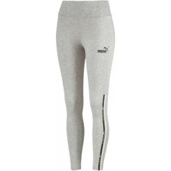 Puma Tape Leggings Light Gray Heather L. Szare spodnie damskie Puma, l. W wyprzedaży za 99,00 zł.