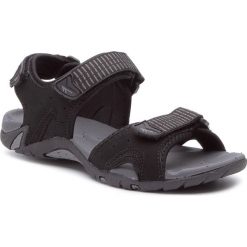 Sandały HI-TEC - Monilo AVS-SS19-HT-01-Q2 Black/Dark Grey. Czarne sandały męskie marki Hi-tec, z tworzywa sztucznego, bez zapięcia. Za 179,99 zł.