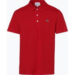 Lacoste - Męska koszulka polo, czerwony. Czerwone koszulki polo męskie Lacoste, s, ze skóry. Za 249,95 zł.