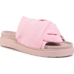Klapki INUIKII - Women Knot Micro 70104-41 Rose. Różowe klapki damskie Inuikii, bez wzorów, ze skóry, bez obcasa. W wyprzedaży za 559,00 zł.