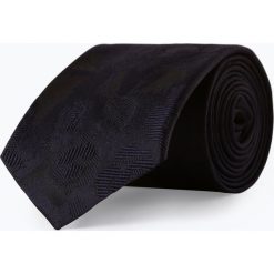 Tiger of Sweden - Krawat jedwabny męski, niebieski. Niebieskie krawaty męskie Tiger of Sweden, bez wzorów, z jedwabiu, eleganckie. Za 349,95 zł.