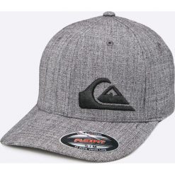 Quiksilver - Czapka. Szare czapki męskie marki Quiksilver, z elastanu. W wyprzedaży za 89,90 zł.