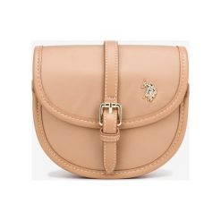U.S. Polo Assn Houston Mini Cross body bag Beżowy. Brązowe torebki klasyczne damskie U.S. Polo Assn., w paski, z poliesteru, bez dodatków. Za 240,95 zł.