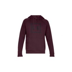Bluzy Under Armour Rival Fleece Logo Hoodie 1329745-600. Brązowe bluzy męskie Under Armour, xl, bez wzorów, bez kołnierzyka, bez rękawów, bez kaptura. Za 189,99 zł.