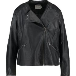 Bomberki damskie: Junarose JRNUBAS SHORT JACKET Kurtka ze skóry ekologicznej black beauty