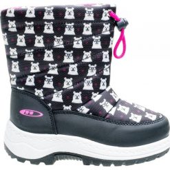 Buciki niemowlęce: MARTES Buty juniorskie Bamsi Kids Black/Pink r. 27