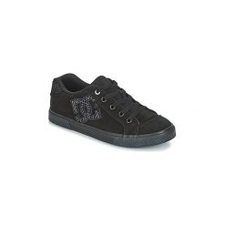Buty DC Shoes CHELSEA SE J SHOE 0SB. Czarne trampki i tenisówki damskie marki DC Shoes, bez wzorów, bez zapięcia. Za 263,20 zł.