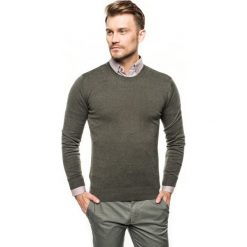 Sweter nagel półgolf oliwkowy. Zielone swetry męskie Recman, m, bez wzorów, z golfem, bez kaptura. Za 169,00 zł.
