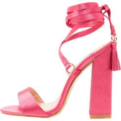 Rzymianki damskie: BEBO VICTORIA Sandały na obcasie pink