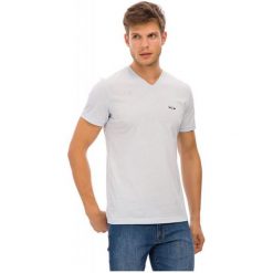 Galvanni T-Shirt Męski Favo Xxl Jasnoniebieski. Szare koszulki męskie marki GALVANNI, xxl, bez wzorów, bez kołnierzyka. Za 89,00 zł.