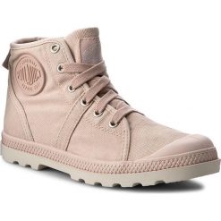 Trapery PALLADIUM - Pallabrouse Mid Lp 93825-682-M Rosedust/Slvrbirch. Czerwone buty zimowe damskie Palladium, z materiału. W wyprzedaży za 239,00 zł.